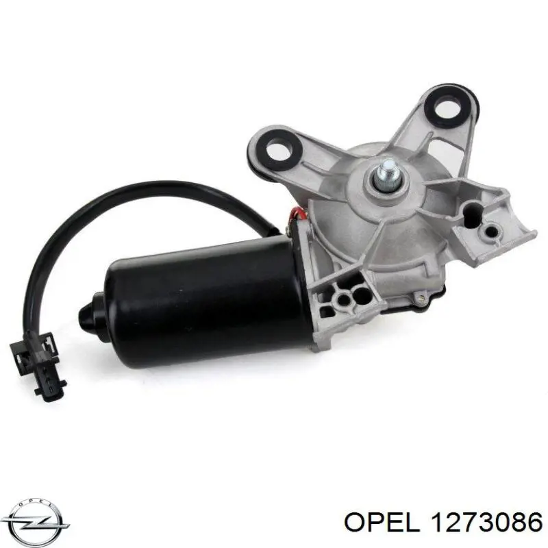 1273086 Opel мотор стеклоочистителя лобового стекла