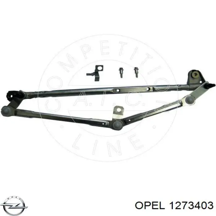 1273403 Opel Трапеция стеклоочистителя