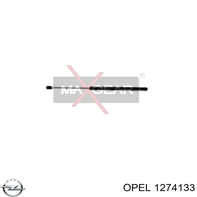 1274133 Opel трапеция стеклоочистителя