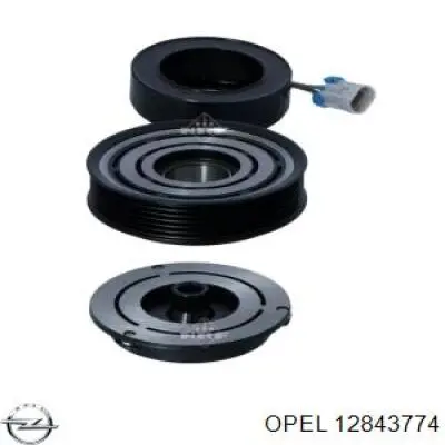 Компрессор системы кондиционирования Opel 12843774 цена, от 188.82 USD