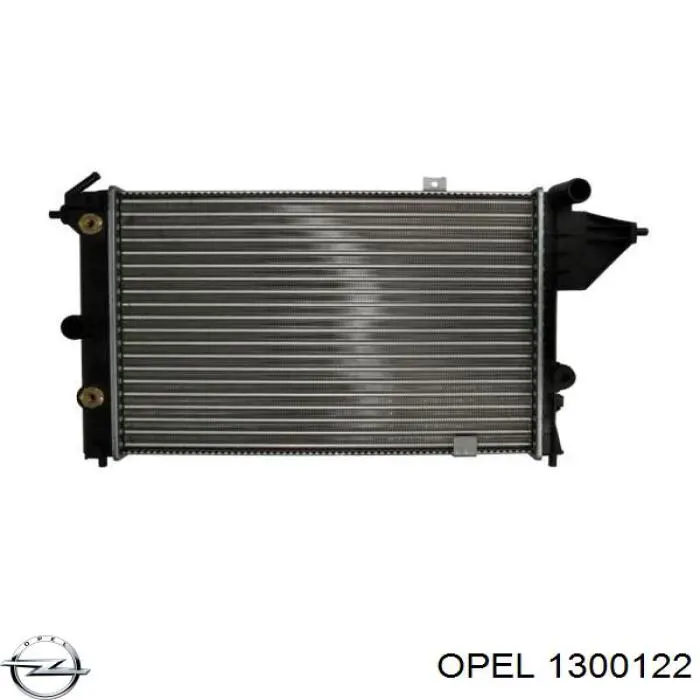 Купить 1300122 Opel Радиатор водяной