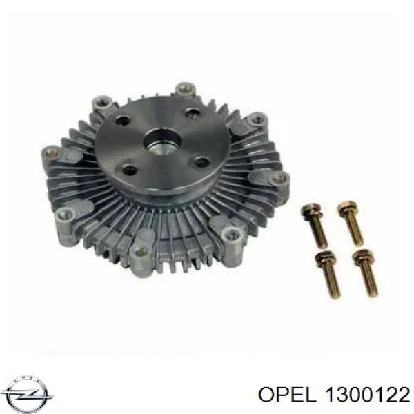 1300122 Opel Радиатор основной