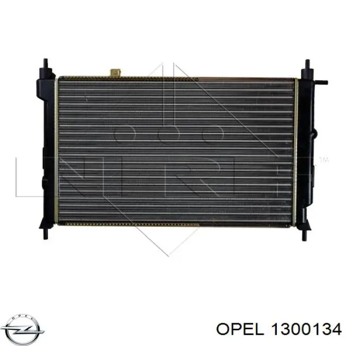 Купить 1300134 Opel Радиатор водяной