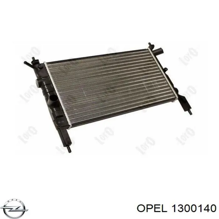 Радиатор охлаждения двигателя Opel 1300140 цена, от 42.41 USD