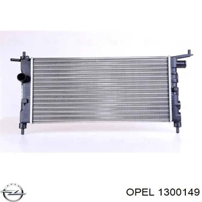 1300149 Opel радиатор