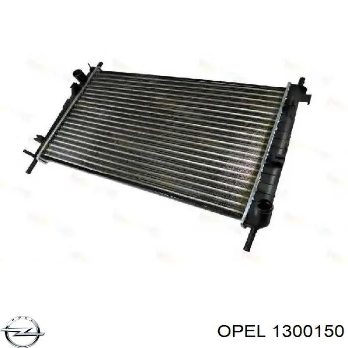 Радиатор охлаждения двигателя Opel 1300150 цена, от 53.60 USD