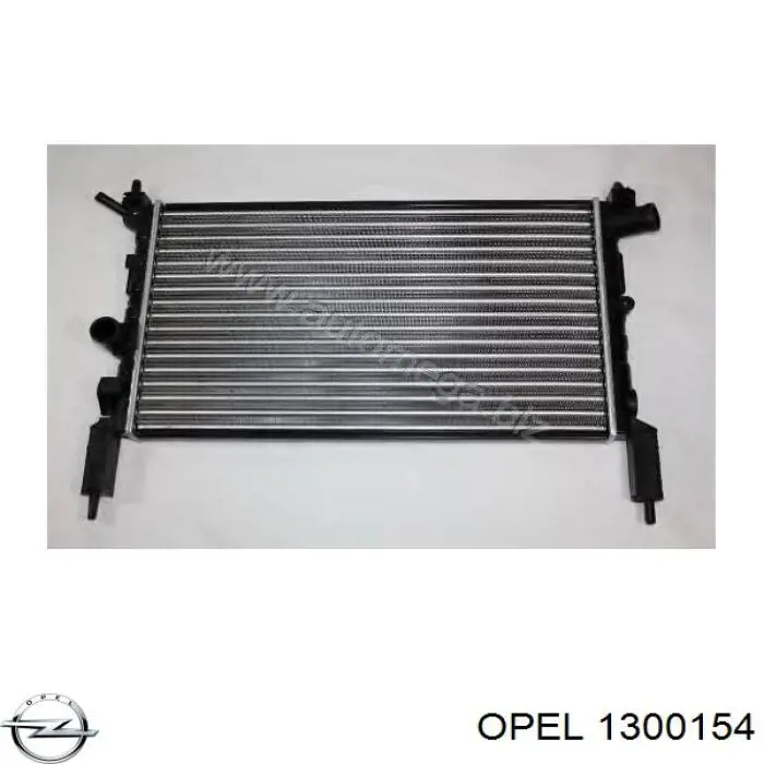 1300154 Opel радиатор