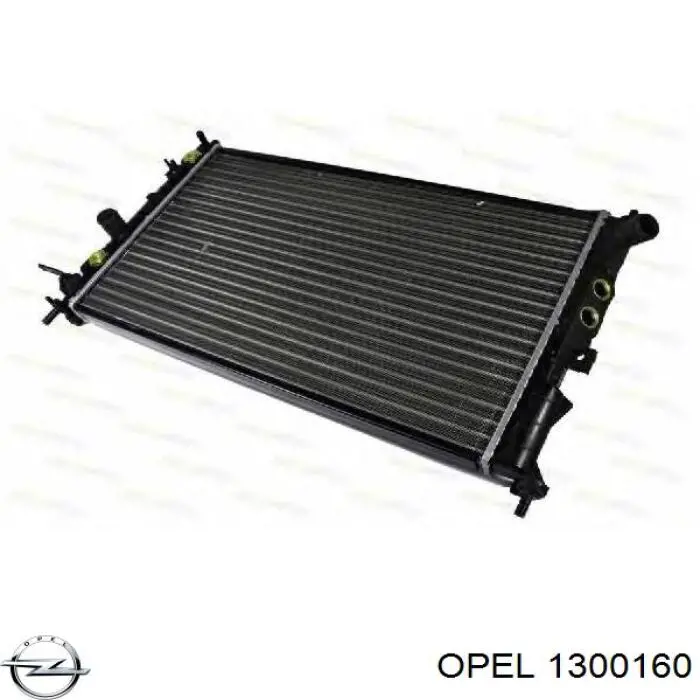 Радиатор охлаждения двигателя Opel 1300160 цена, от 58.57 USD