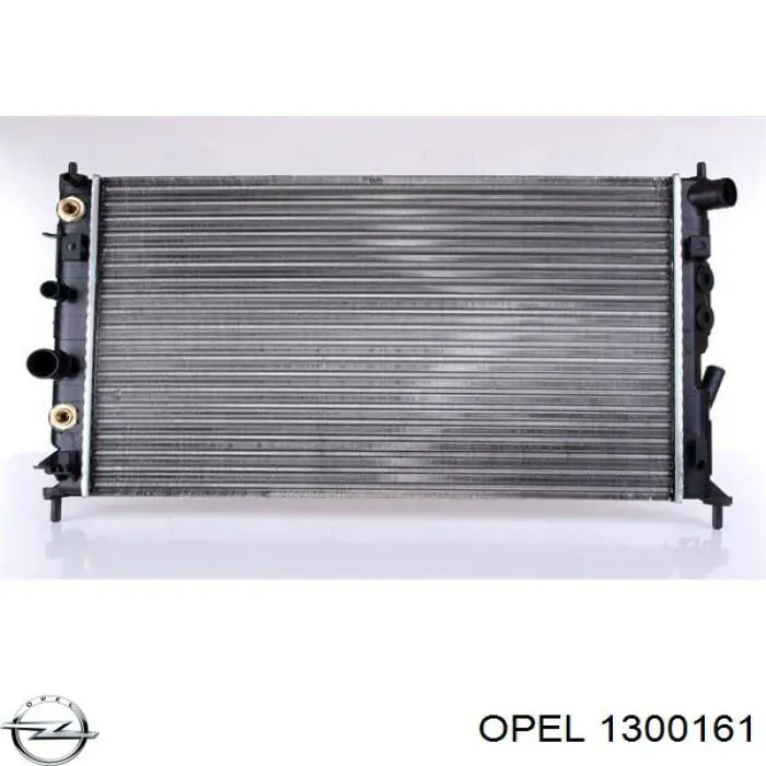 Купить 1300161 Opel Радиатор водяной