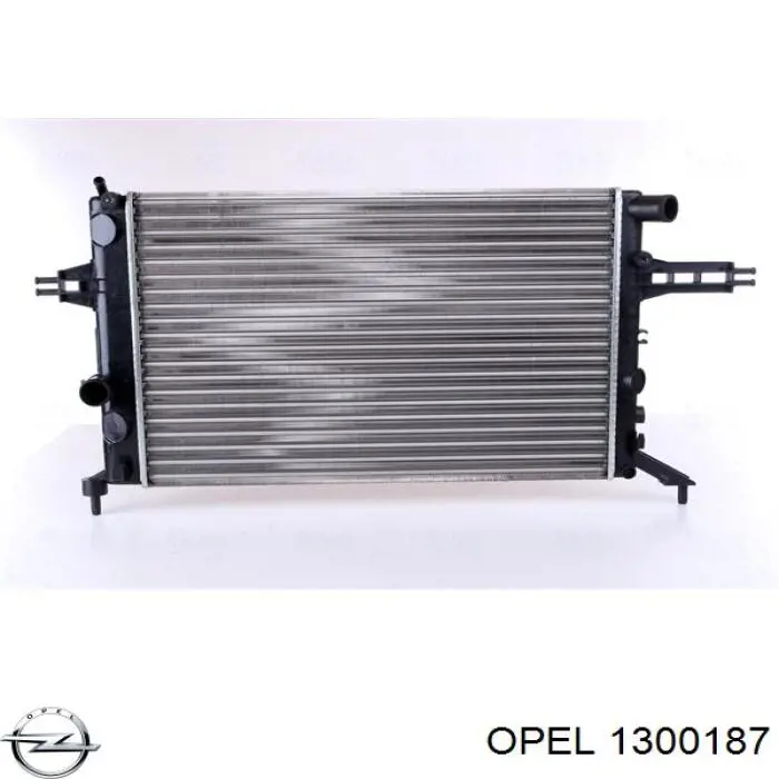 1300187 Opel радиатор