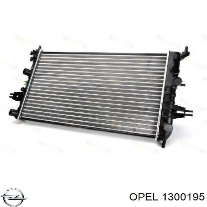 Радиатор 1300195 Opel
