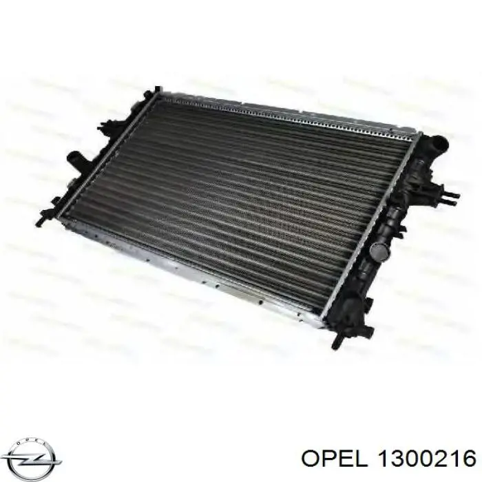 Купить 1300216 Opel Радиатор водяной
