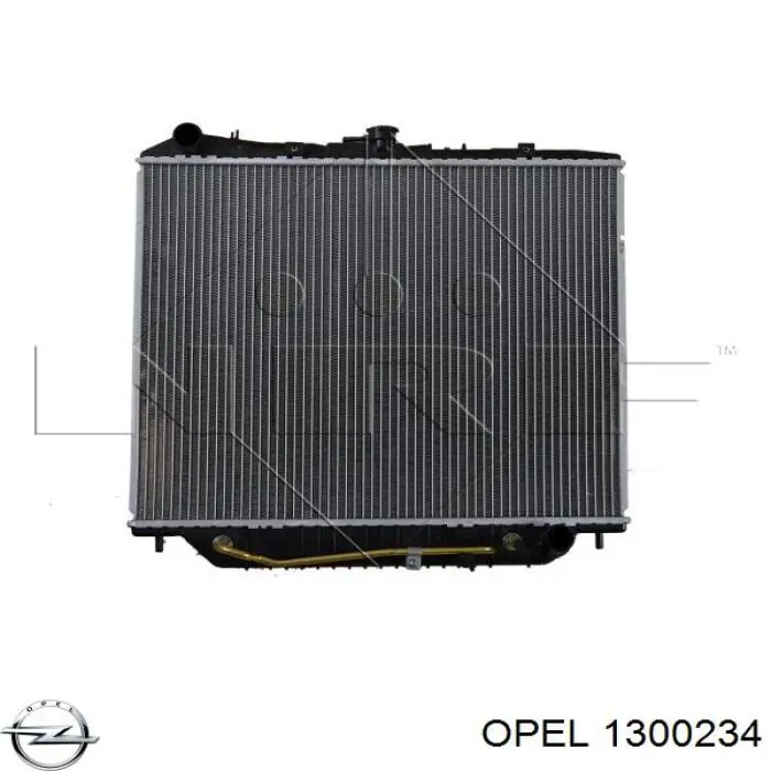 1300234 Opel радиатор