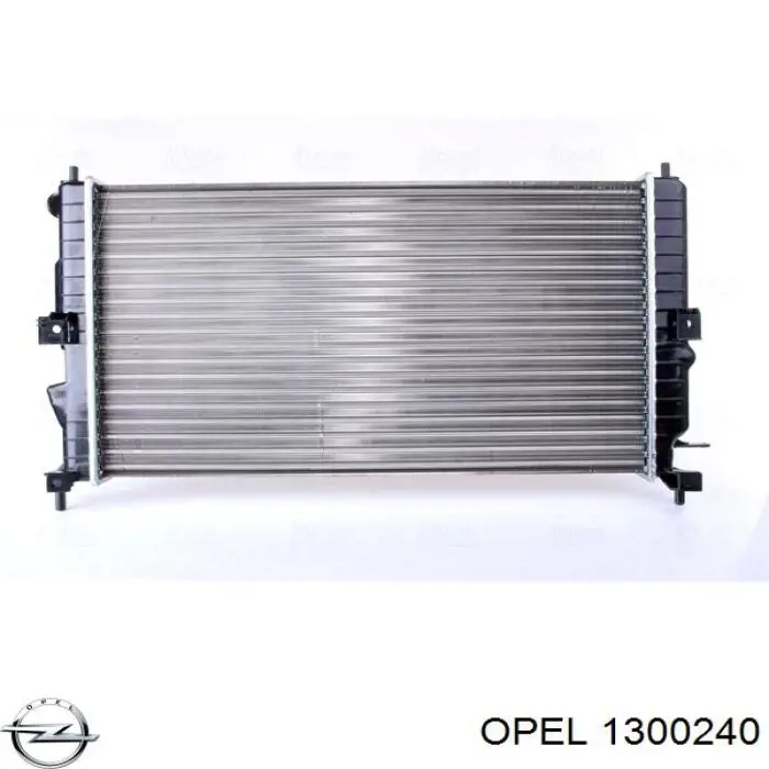 Радиатор охлаждения двигателя Opel 1300240 цена, от 45.42 USD