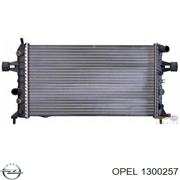 1300257 Opel радиатор