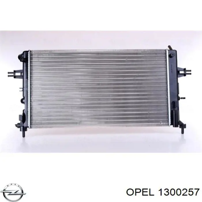 Купить 1300257 Opel Радиатор водяной