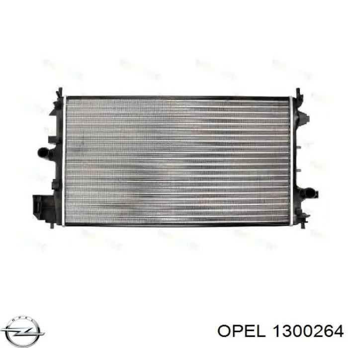 1300264 Opel радиатор