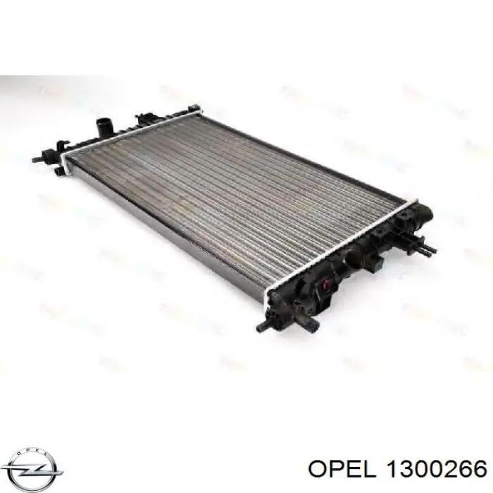 Радиатор 1300266 Opel
