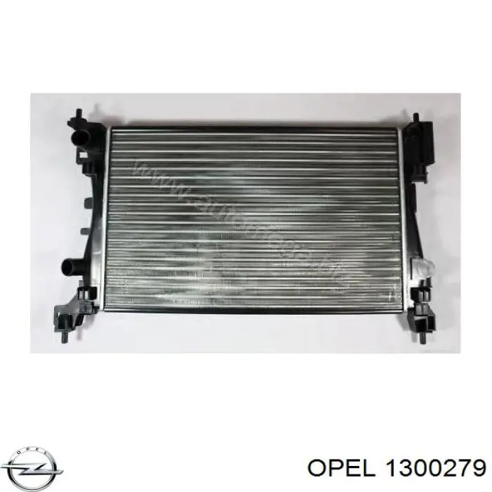 1300279 Opel радиатор