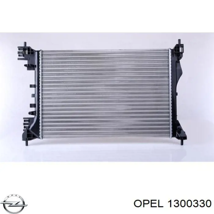 1300330 Opel Радиатор основной