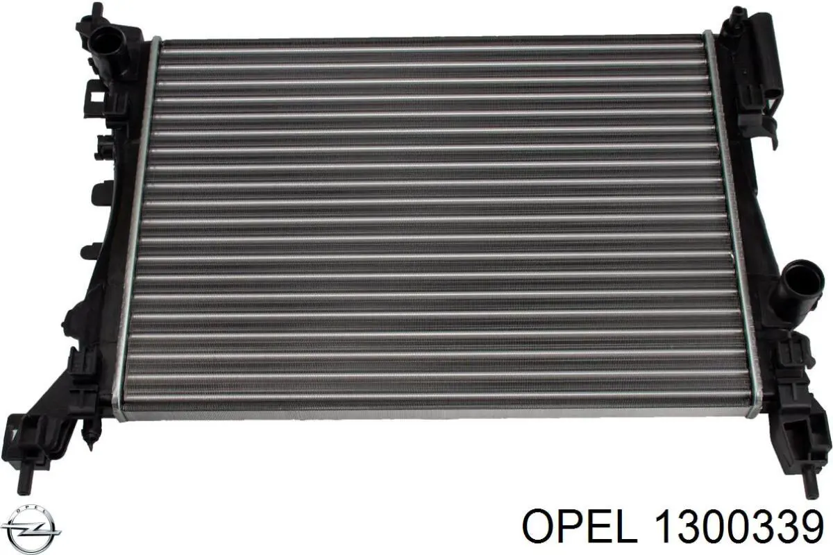 Купить 1300339 Opel Радиатор водяной
