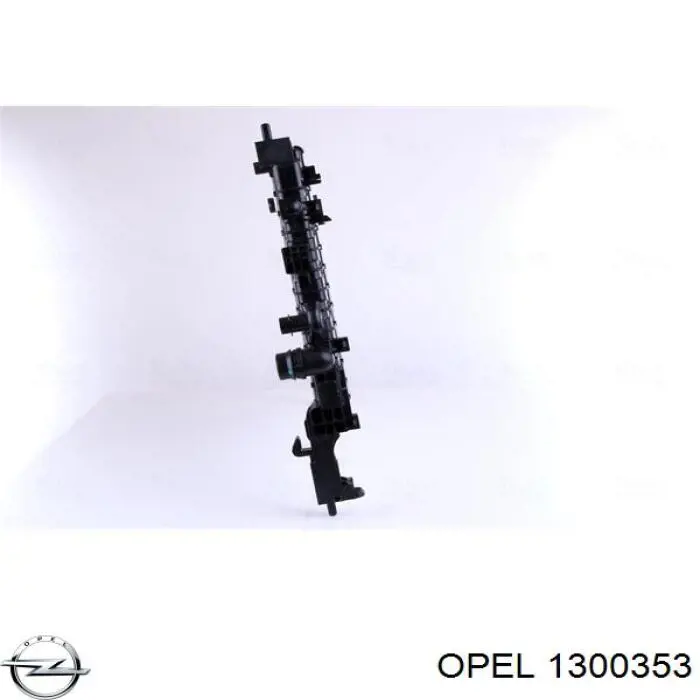 1300353 Opel radiador de esfriamento de motor