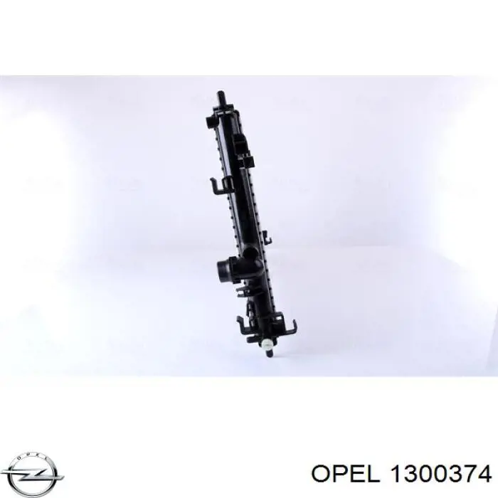 Радиатор охлаждения Opel 13437343