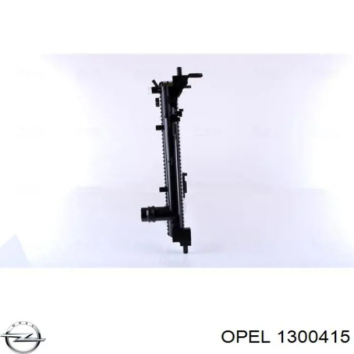 Купить 1300415 Opel Радиатор водяной