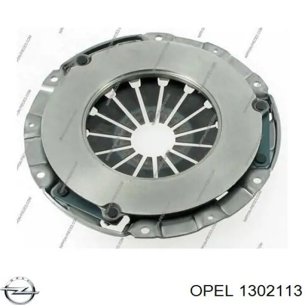 Интеркулер 1302113 Opel