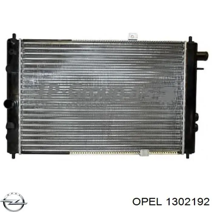 Радиатор охлаждения двигателя Opel 1302192 цена, от 57.64 USD