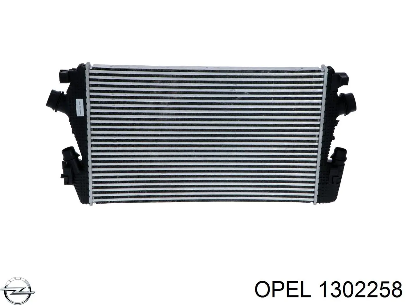 Купить 1302258 Opel Интеркулер