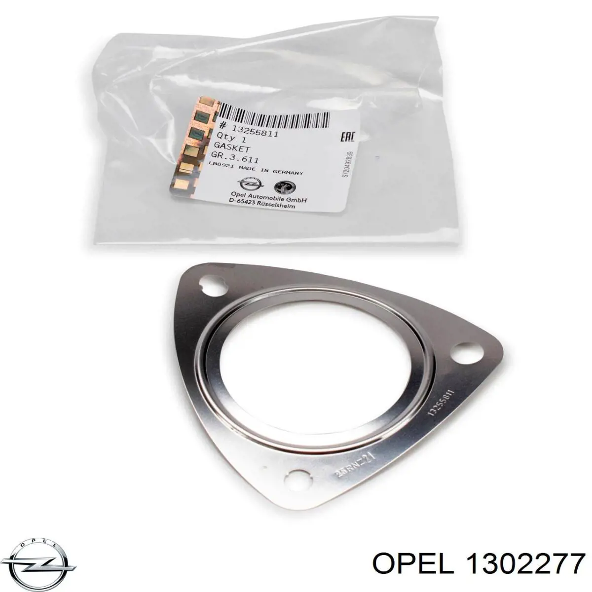 Шланг интеркуллера Opel 1302277