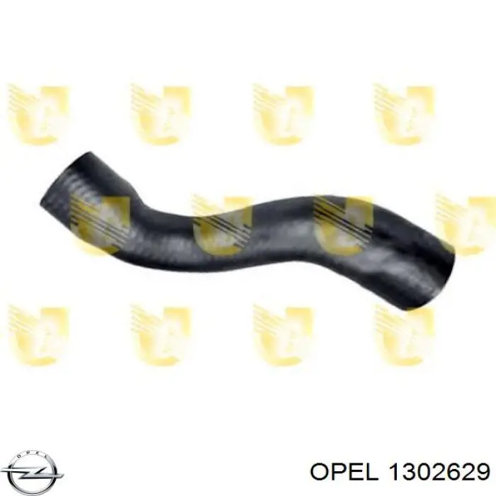 90570683 Opel шланг (патрубок интеркуллера верхний)