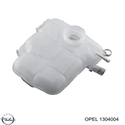 Бачок системы охлаждения 1304004 Opel