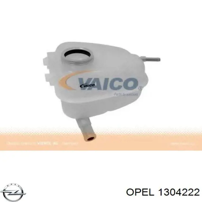 Купить 1304222 Opel Водяной бачок системы охлаждения
