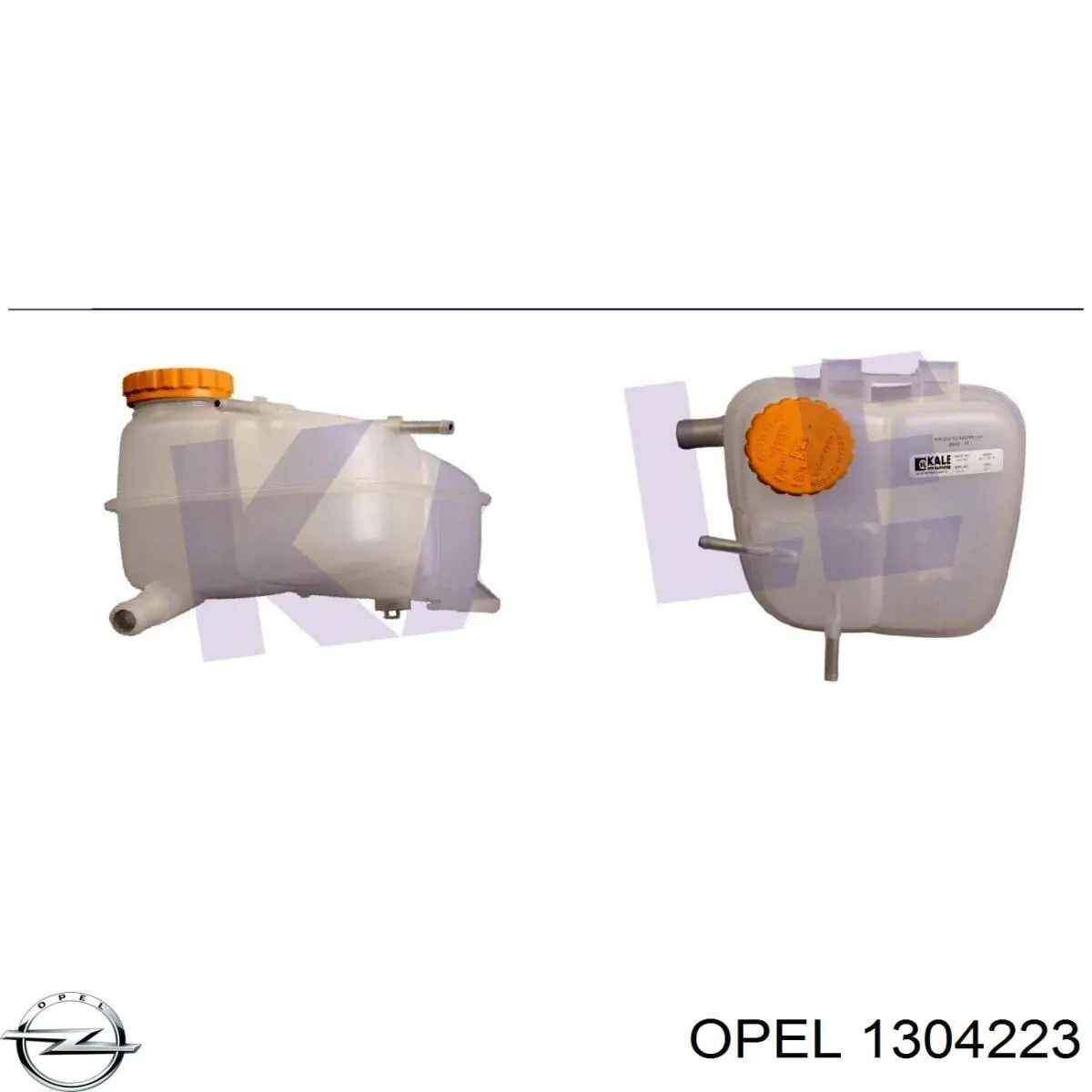 Бачок системы охлаждения 1304223 Opel
