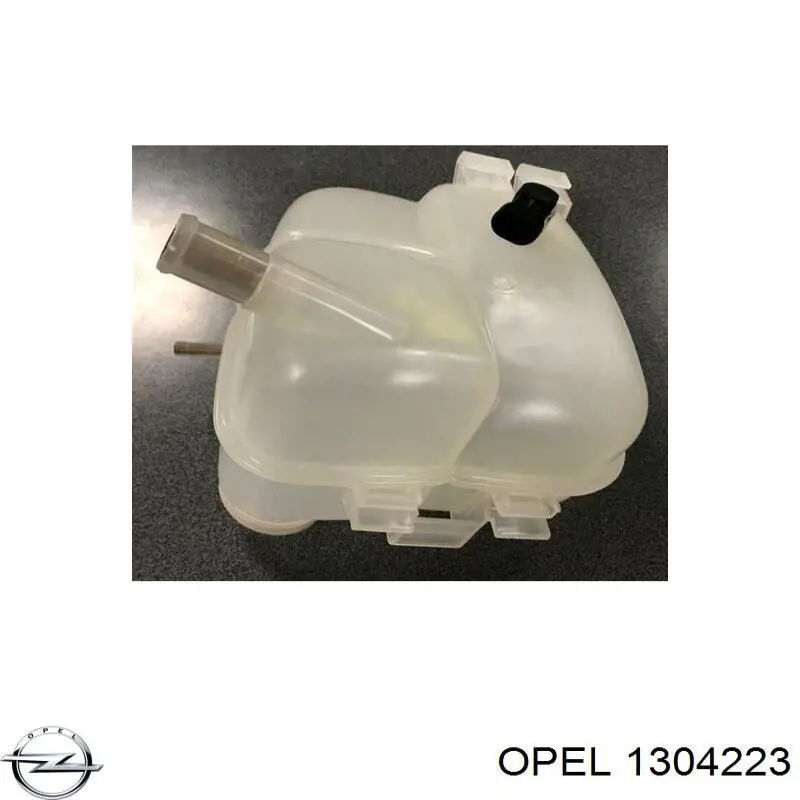 Бачок системы охлаждения двигателя расширительный Opel 1304223 цена, от 12.11 USD