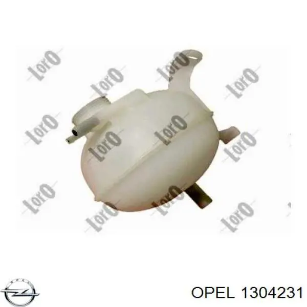 Купить 1304231 Opel Водяной бачок системы охлаждения