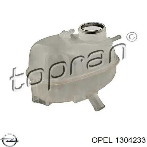 Бачок системы охлаждения двигателя расширительный Opel 1304233 цена, от 12.41 USD