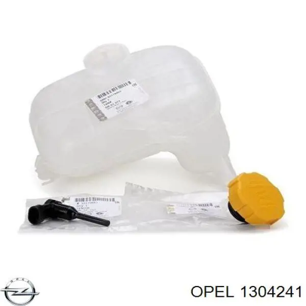 Бачок системы охлаждения 1304241 Opel