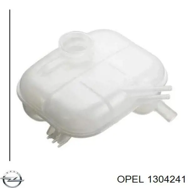 1304241 Opel Расширительный бачок охлаждения
