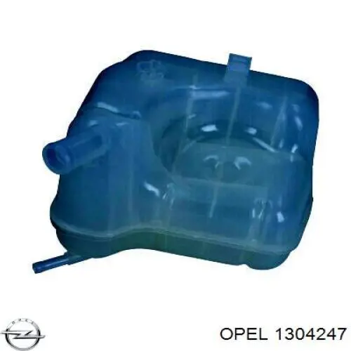 Купить 1304247 Opel Водяной бачок системы охлаждения