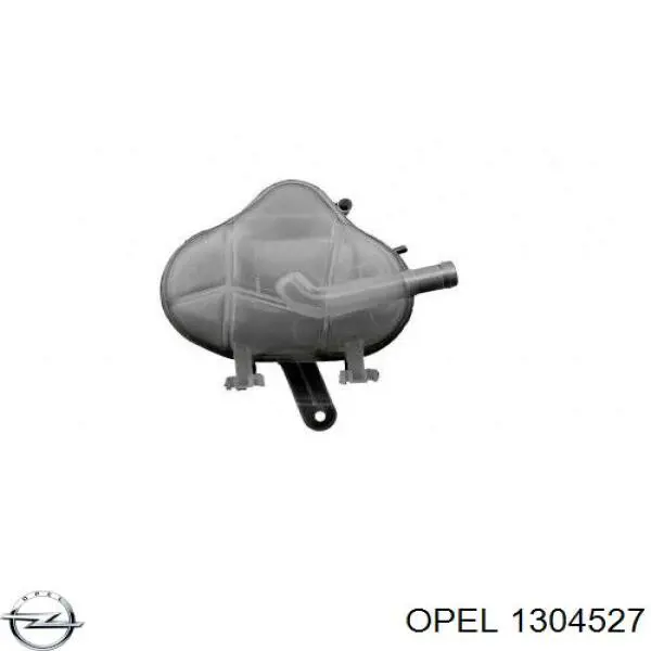 1304527 Opel tanque de expansão do sistema de esfriamento