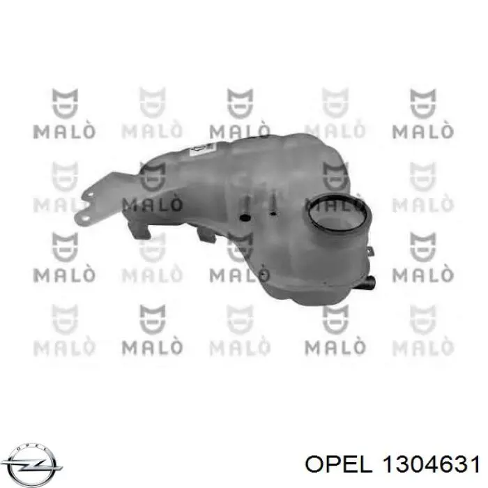 1304631 Opel Расширительный бачок охлаждения