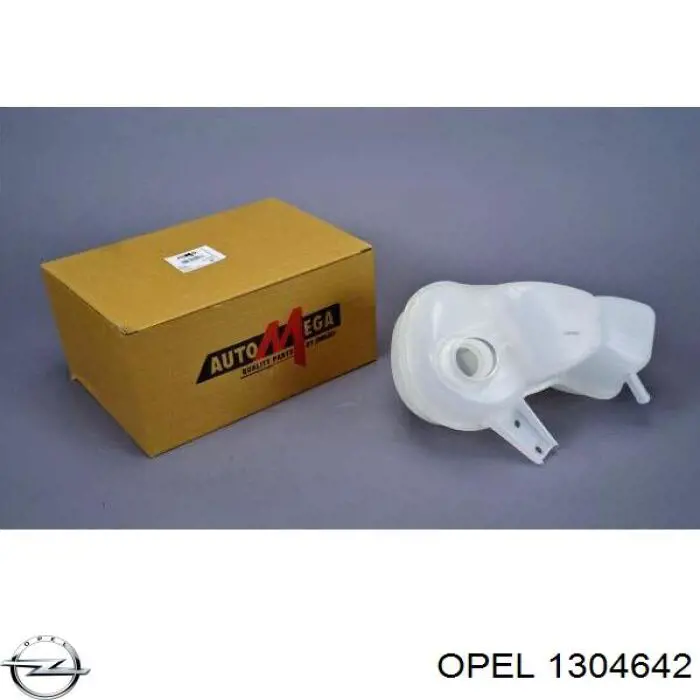 Купить 1304642 Opel Водяной бачок системы охлаждения