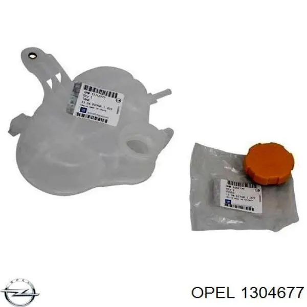 1304677 Opel крышка (пробка расширительного бачка)