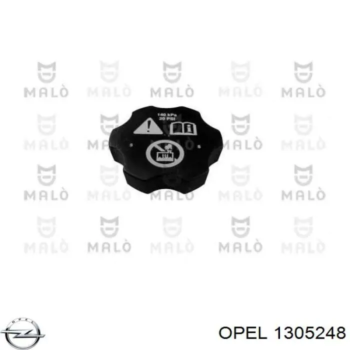 Пробка расширительного бачка Opel 1305248