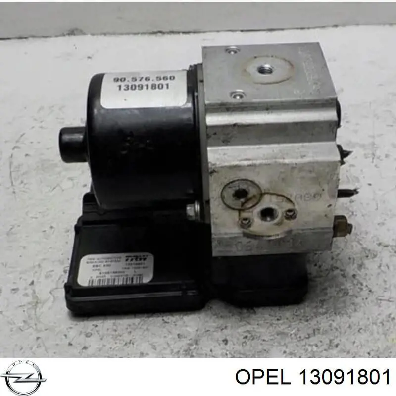 13091801 Opel ЭБУ ABS