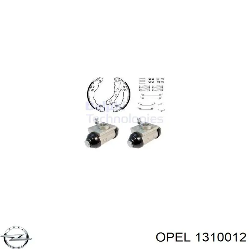 1310012 Opel подушка крепления радиатора верхняя