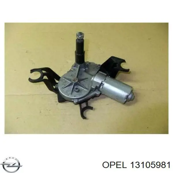13105981 Opel мотор стеклоочистителя заднего стекла